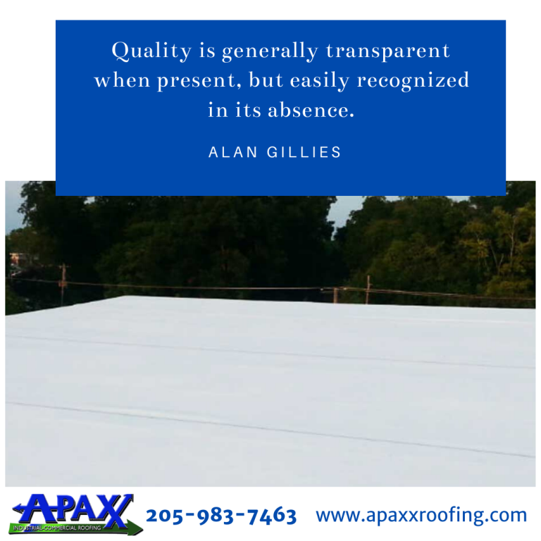 Quality is generally transparent when present, but easily recognized in its absence.